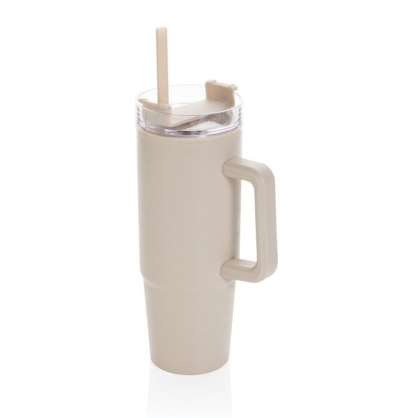 XD Collection P437.10 - Tazza con manico Tana in plastica riciclata RCS 750ml
