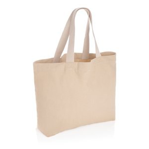 XD Collection P762.95 - Shopper grande in canvas riciclato 240 gm2 non tinto Impact