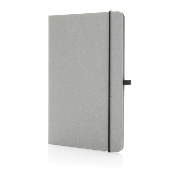 XD Collection P774.20 - Taccuino  A5 con copertina rigida in pelle riciclata GRS