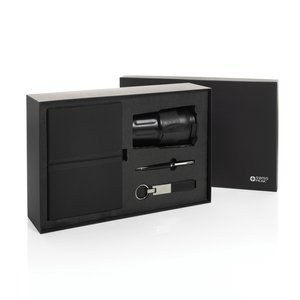 Swiss Peak P774.67 - Set regalo business deluxe Swiss Peak con bicchiere RCS