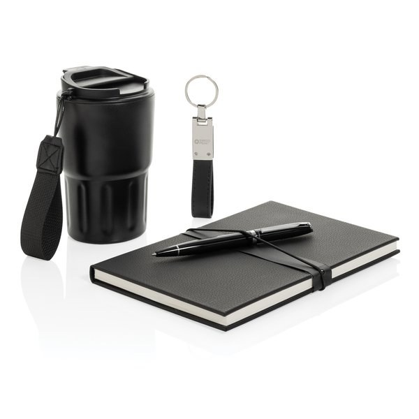 Swiss Peak P774.67 - Set regalo business deluxe Swiss Peak con bicchiere RCS