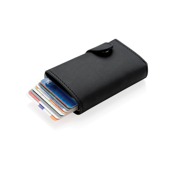 XD Collection P850.34 - Porta carte RFID in alluminio con portafogli in PU
