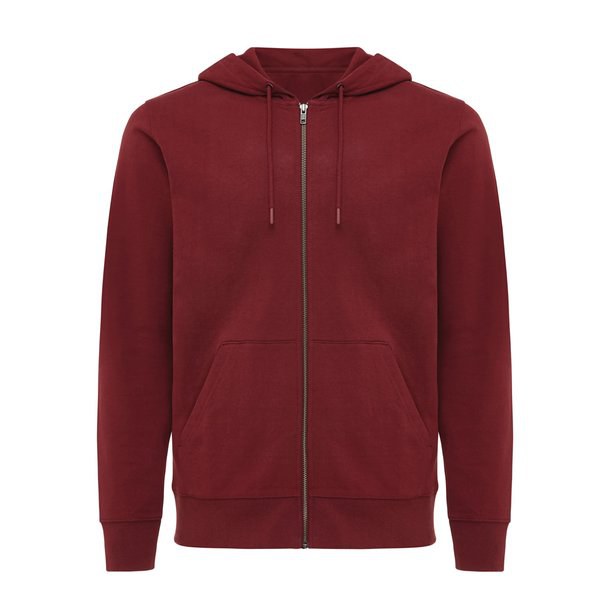 iqoniq T9600 - Felpa con cappuccio IQONIQ Abisko in cotone riciclato e zip
