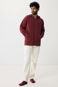 iqoniq T9600 - Felpa con cappuccio IQONIQ Abisko in cotone riciclato e zip