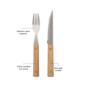 Vinga V42200 - Set di 8 posate da BBQ VINGA Paso