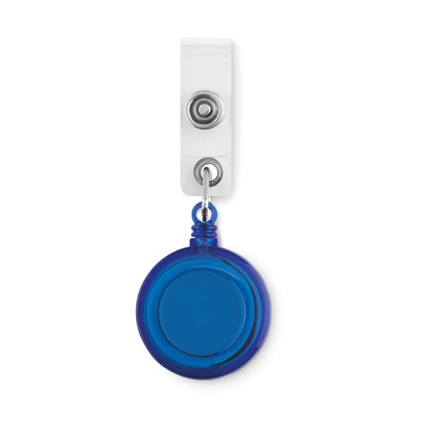 LADES Compact Metallic Clip Badge Holder - GiftRetail IT2386