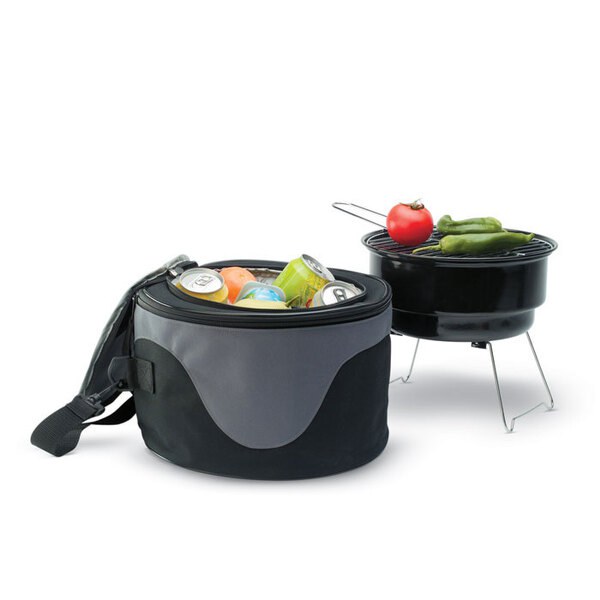 DONAU Borsa termica con barbecue - GiftRetail KC6387