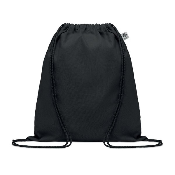 YUKI COLOUR Borsa con coulisse in cotone or - GiftRetail MO6355