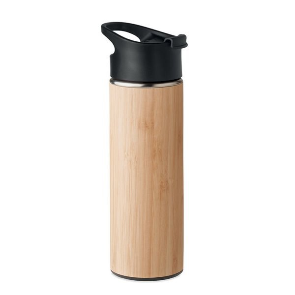 NANDA Thermos in bamboo 450ml - GiftRetail MO6371