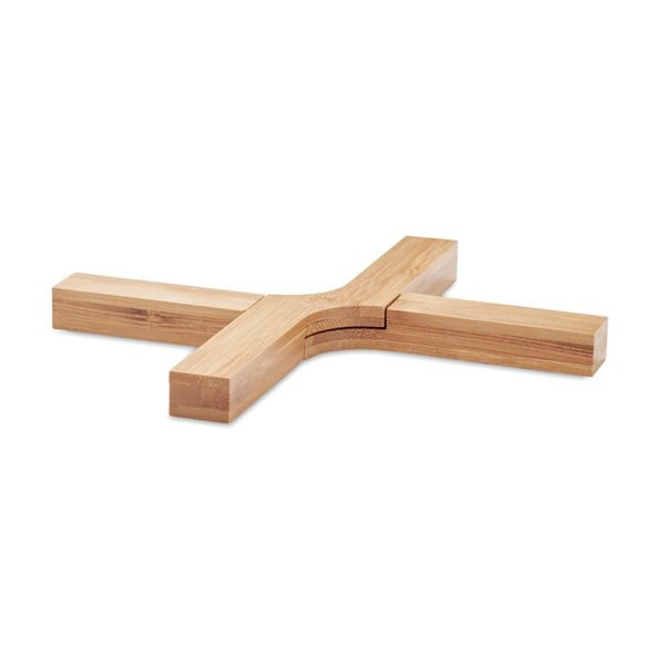 IMBA Eco-Friendly Bamboo Foldable Plant Stand - GiftRetail MO6405