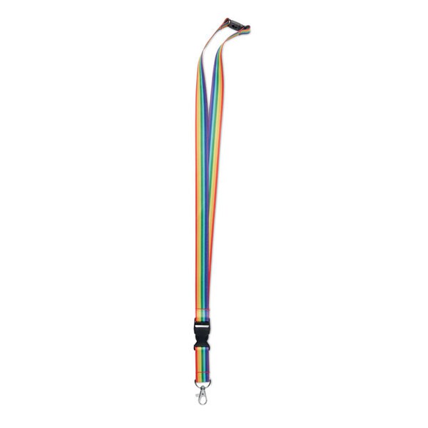 BOWYARD Regnbågs logoband i RPET - GiftRetail MO6423