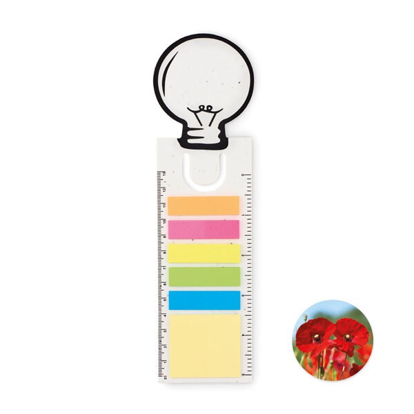 IDEA SEED Segnalibro in carta con semi - GiftRetail MO6512