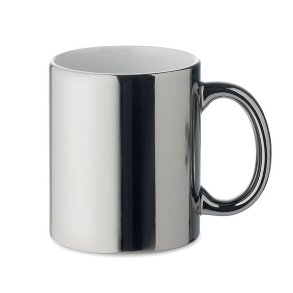HOLLY Tazza in ceramica metallica - GiftRetail MO6607