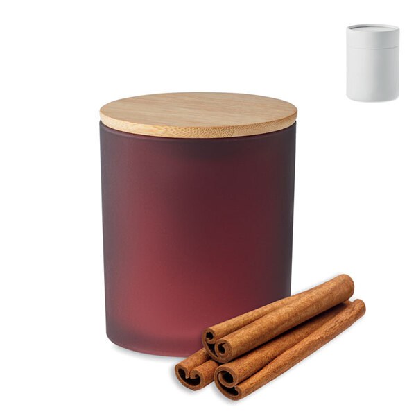 KEOPS MEDIUM Candela di cera vegetale 200 g - GiftRetail MO6613