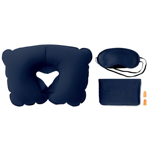 TRAVELPLUS Set cuscino, maschera e spina TRAVELPLUS - GiftRetail MO7263