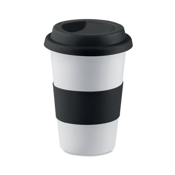 TRIBECA Tazza TRIBECA in ceramica con silicone - GiftRetail MO7683