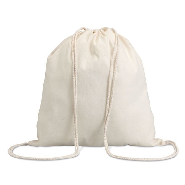 HUNDRED Sacca in Cotone Naturale con Cordoncino 100gr/m² - GiftRetail MO8337