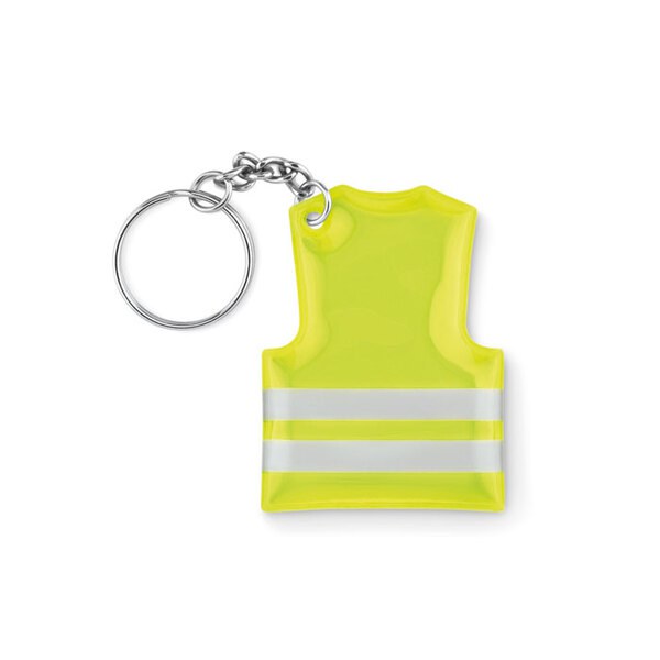 VISIBLE RING Portachiavi gilet rifrangente - GiftRetail MO9199