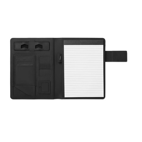 POWERNOTY Porta blocco A5 con powerbank - GiftRetail MO9231