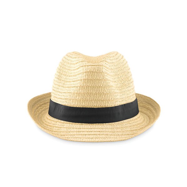 BOOGIE Cappello di paglia naturale - GiftRetail MO9341