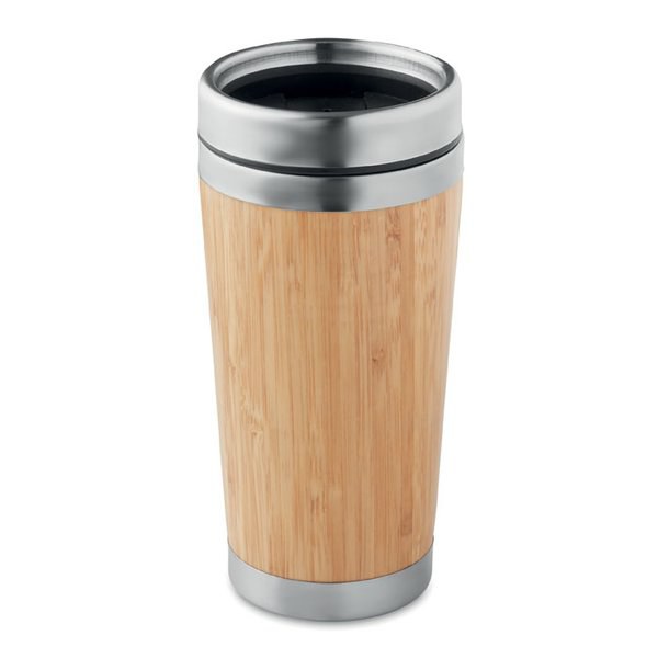 RODEODRIVE+ Thermos doppio strato bamboo - GiftRetail MO9444