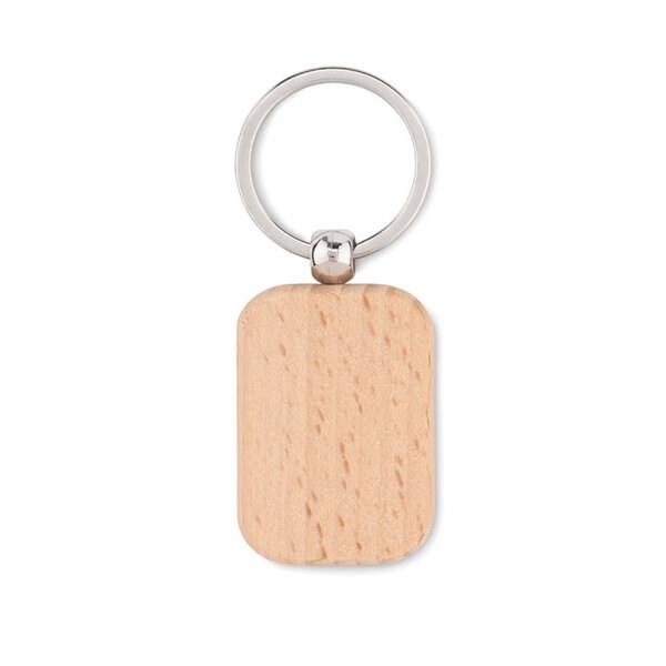 POTY WOOD Portachiavi in legno - GiftRetail MO9774