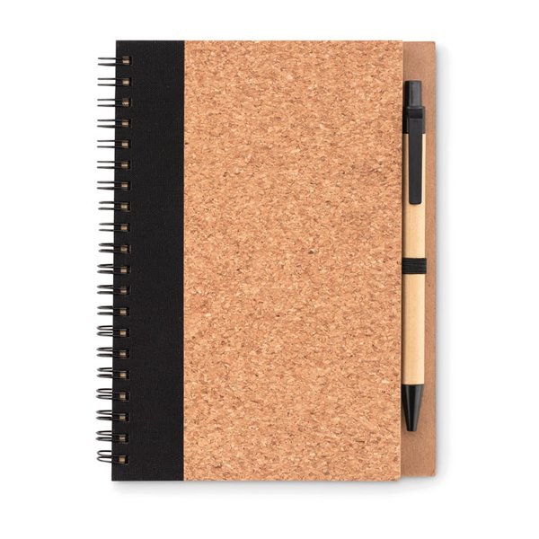 SONORA PLUSCORK Notebook in sughero c/penna - GiftRetail MO9859