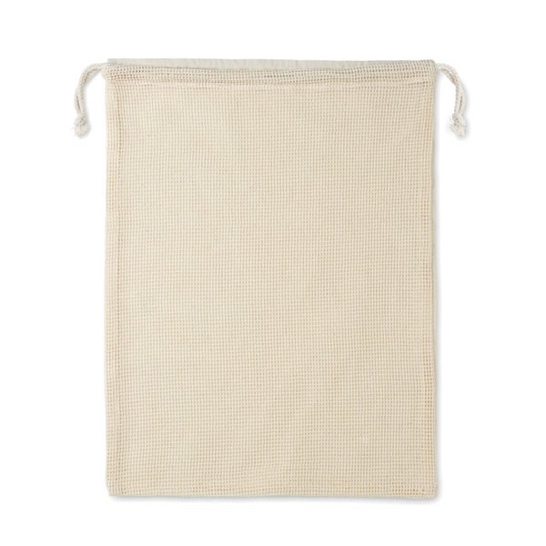 VEGGIE Borsa riutilizzabile in rete di cotone VEGGIE - GiftRetail MO9865
