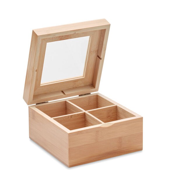 CAMPO TEA Scatola the in bamboo - GiftRetail MO9950