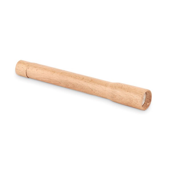 TELES Torcia in legno con luce COB - GiftRetail MO6695