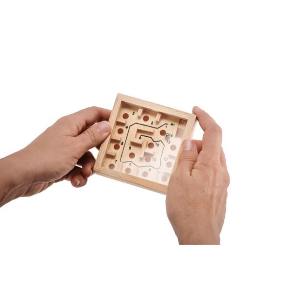 ZUKY Gioco del labirinto in legno - GiftRetail MO6696