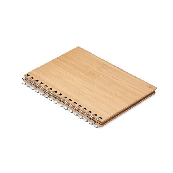 BRAM Taccuino A5 in bambù rilegato - GiftRetail MO6790