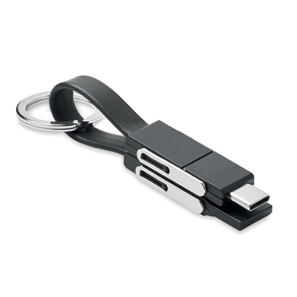 KEY C Portachiavi con cavo di carica - GiftRetail MO6820