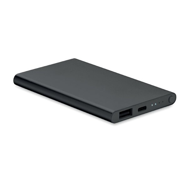 POWERFLAT C Powerbank da 4000mAh tipo C - GiftRetail MO6825