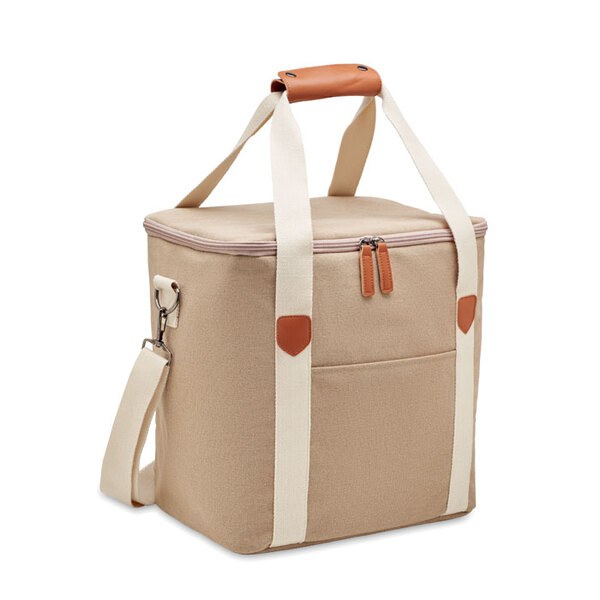 KECIL LARGE KECIL Large Insulated Canvas Cooler Bag 450gr/m² - GiftRetail MO6869