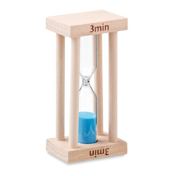 CI Clessidra in legno 3 minuti - GiftRetail MO6902