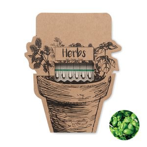 LEYTI Bastoncini per semi di erbe - GiftRetail MO6927