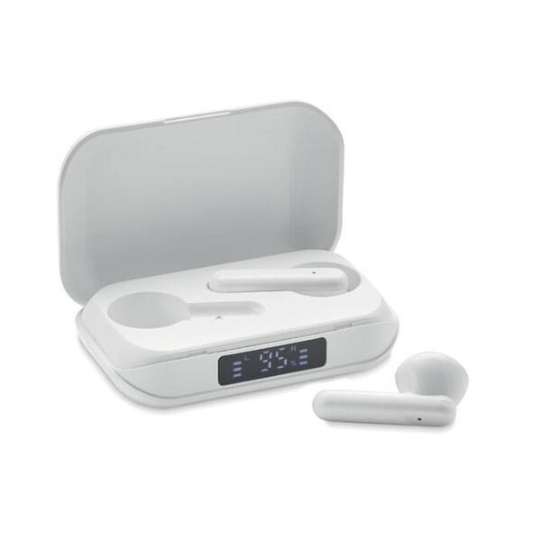 QUAVER Auricolari TWS in ABS riciclato - GiftRetail MO6946