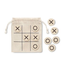 TOPOS Tic tac toe in legno - GiftRetail MO6954