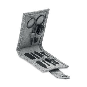 NAILKIT FELT Set manicure 6 pezzi in feltro - GiftRetail MO2140