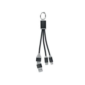 BLUE Cavo di ricarica 4 in 1 di tipo C - GiftRetail MO2141