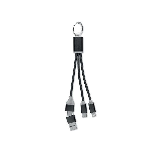 BLUE Cavo di ricarica 4 in 1 di tipo C - GiftRetail MO2141
