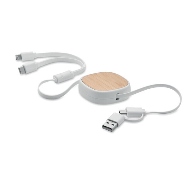 TOGOBAM Cavo di ricarica USB retrattile - GiftRetail MO2146