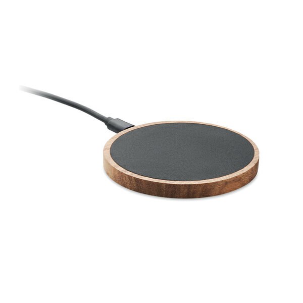 ACAWAI Caricabatterie wireless in acacia