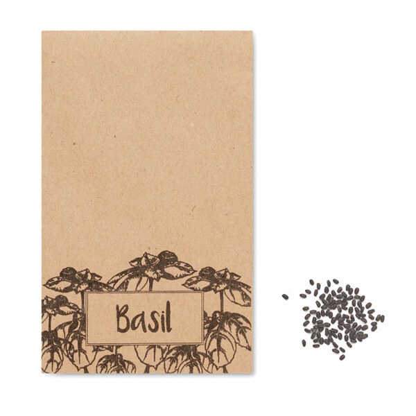 BASILOP Semi di basilico in busta kraft