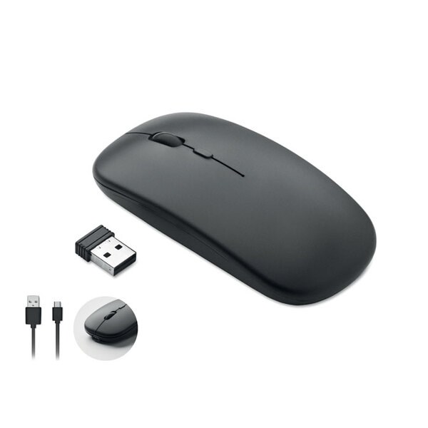 CURVY C Mouse wireless ricaricabile - GiftRetail MO2222