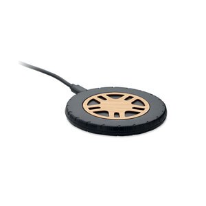 MATICLESS Eco-Friendly 15W Bamboo Wireless Charger - GiftRetail MO2242