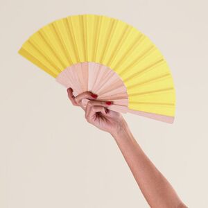 Goya 28500 - 23 cm Wooden and Polyester Fan WOOD
