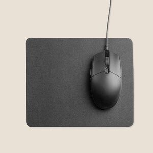 Goya 38514 - Tappetino Mouse Nero in PU DESK