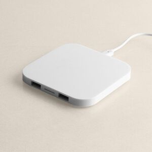 Goya 39550 - Caricabatterie Wireless 5W con 2 Porte USB CYBER